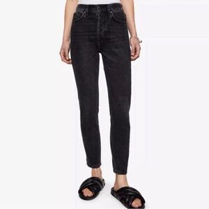 Anine Bing Frida  Womens Button Fly  Slim Skinny jeans Size 27